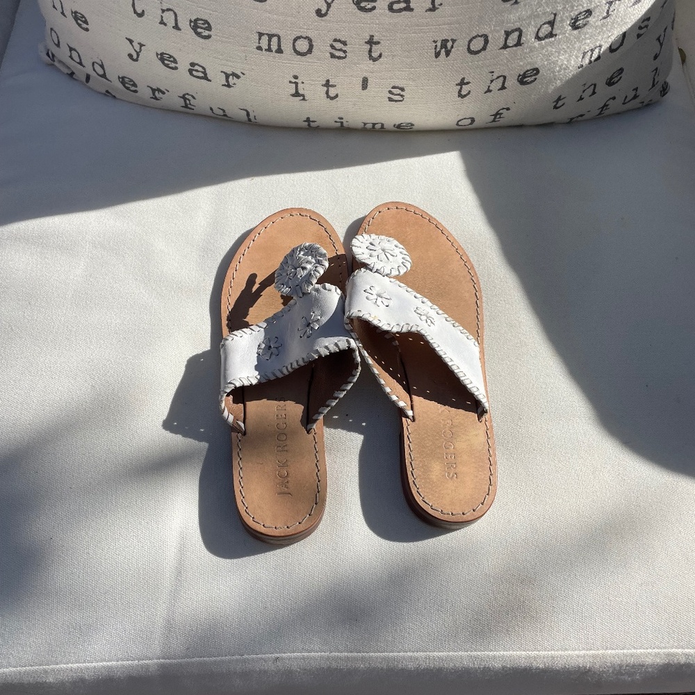 Girls Jack Rogers flat